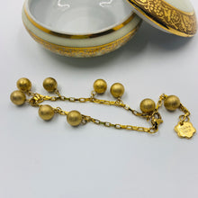 Görseli Galeri görüntüleyiciye yükleyin, 18K Gold Plated, Golden Balls Bracelet