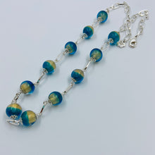 Load image into Gallery viewer, Halfmoon Murano Beads Necklace
