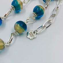 Load image into Gallery viewer, Halfmoon Murano Beads Necklace
