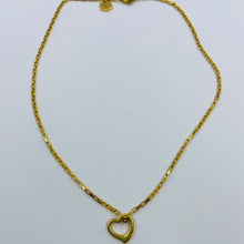 Load image into Gallery viewer, 18K Gold Plated Heart Shaped Necklace
