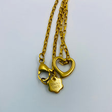 Load image into Gallery viewer, 18K Gold Plated Heart Shaped Necklace
