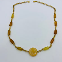 Load image into Gallery viewer, Agate Stone Eleven Design Necklace
