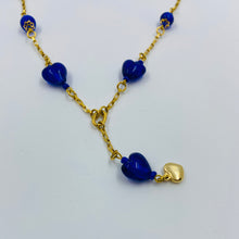 Load image into Gallery viewer, Hearth shaped Murano Necklace
