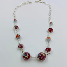 Load image into Gallery viewer, Lampwork Bead Necklace
