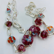 Load image into Gallery viewer, Lampwork Bead Necklace
