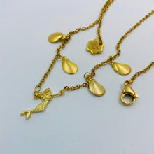 Load image into Gallery viewer, 18K Gold Plated Mermaid Necklace
