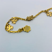 Load image into Gallery viewer, Golden Clover 18K Gold Plated Stainless Steel Bracelets
