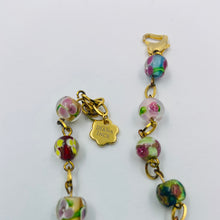 Load image into Gallery viewer, Flower Lampwork Bead Bracelet
