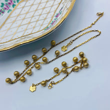 Load image into Gallery viewer, 18K Gold Plated, Golden Balls Necklace
