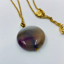 Load image into Gallery viewer, Jupiter Colour Agate Pendant Necklace
