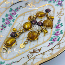 Load image into Gallery viewer, Golden Murano Beads Rich Bracelets
