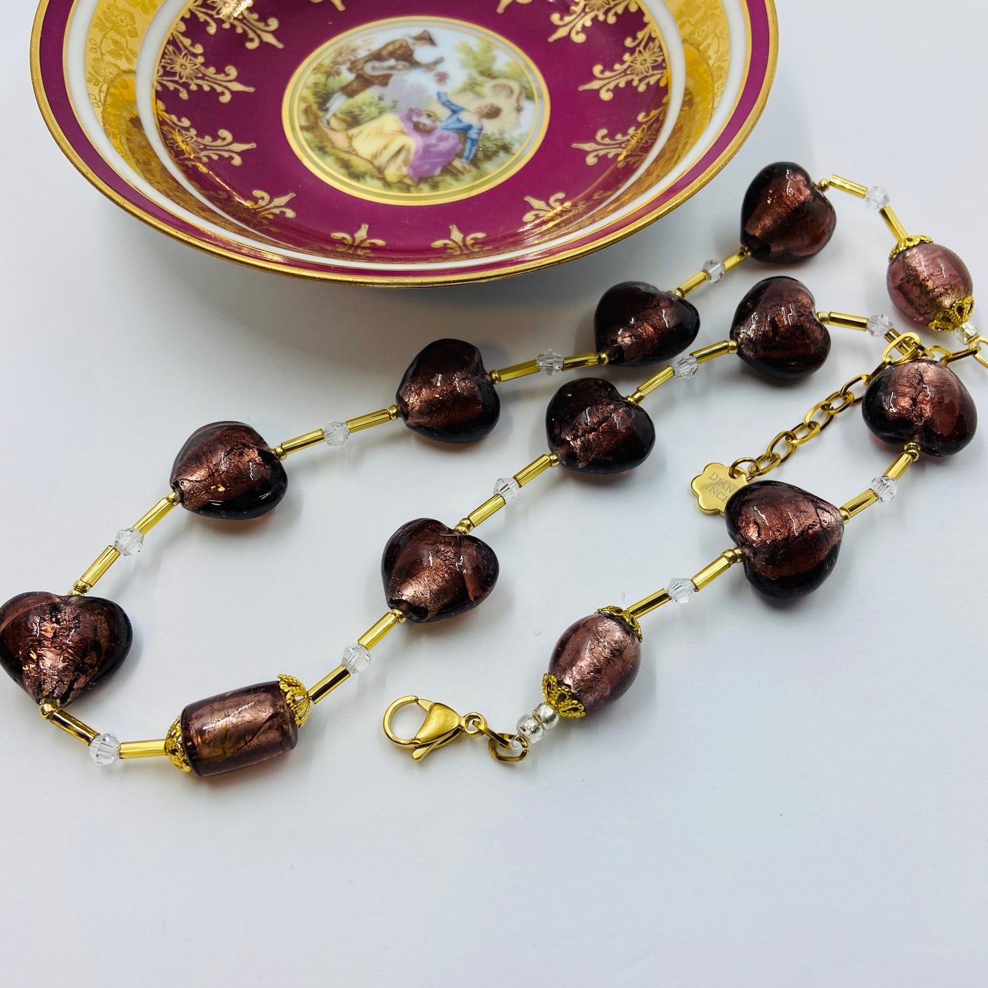 Mulberry Murano Beads Necklace