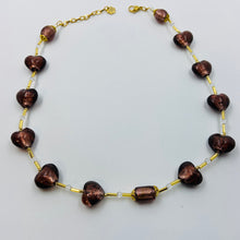 Load image into Gallery viewer, Mulberry Murano Beads Necklace
