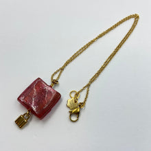 Load image into Gallery viewer, Fuschia Pink Murano Pendant Necklace
