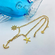 Load image into Gallery viewer, Marine Theme SRA 18K Gold Plated Necklace
