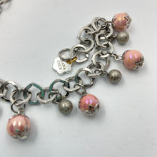 Load image into Gallery viewer, Pearl Pink Porcelain Gold Plated Bracelet
