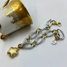 Load image into Gallery viewer, Puffy Star Silver Plated Bracelet
