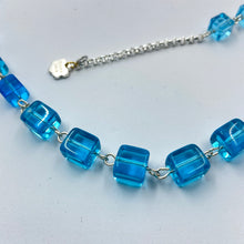 Load image into Gallery viewer, Deep Blue Colour Czech Beads Necklace
