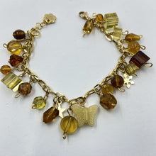 Load image into Gallery viewer, Amberish Mixed Glass Beads Bracelet
