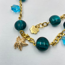 Load image into Gallery viewer, Murano Butterfly- Starfish Charm Bracelet
