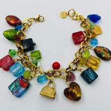 Load image into Gallery viewer, Riot of Colors Murano Beads Rich Bracelet
