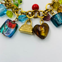 Load image into Gallery viewer, Riot of Colors Murano Beads Rich Bracelet
