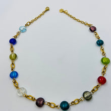 Load image into Gallery viewer, Multi Color Murano Beads Necklace
