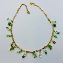 Load image into Gallery viewer, Green Millefiori - Czech Glass Necklace
