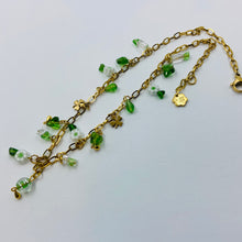 Load image into Gallery viewer, Green Millefiori - Czech Glass Necklace
