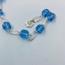 Load image into Gallery viewer, Dream Blue Czech Glass Bead Bracelet
