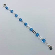 Load image into Gallery viewer, Dream Blue Czech Glass Bead Bracelet
