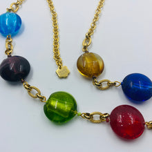 Load image into Gallery viewer, Multi Color Large Round Murano Beads Necklace
