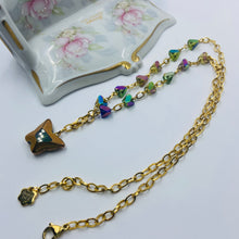 Load image into Gallery viewer, Rainbow Nugget Czech Beads Necklace
