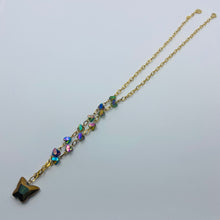 Load image into Gallery viewer, Rainbow Nugget Czech Beads Necklace
