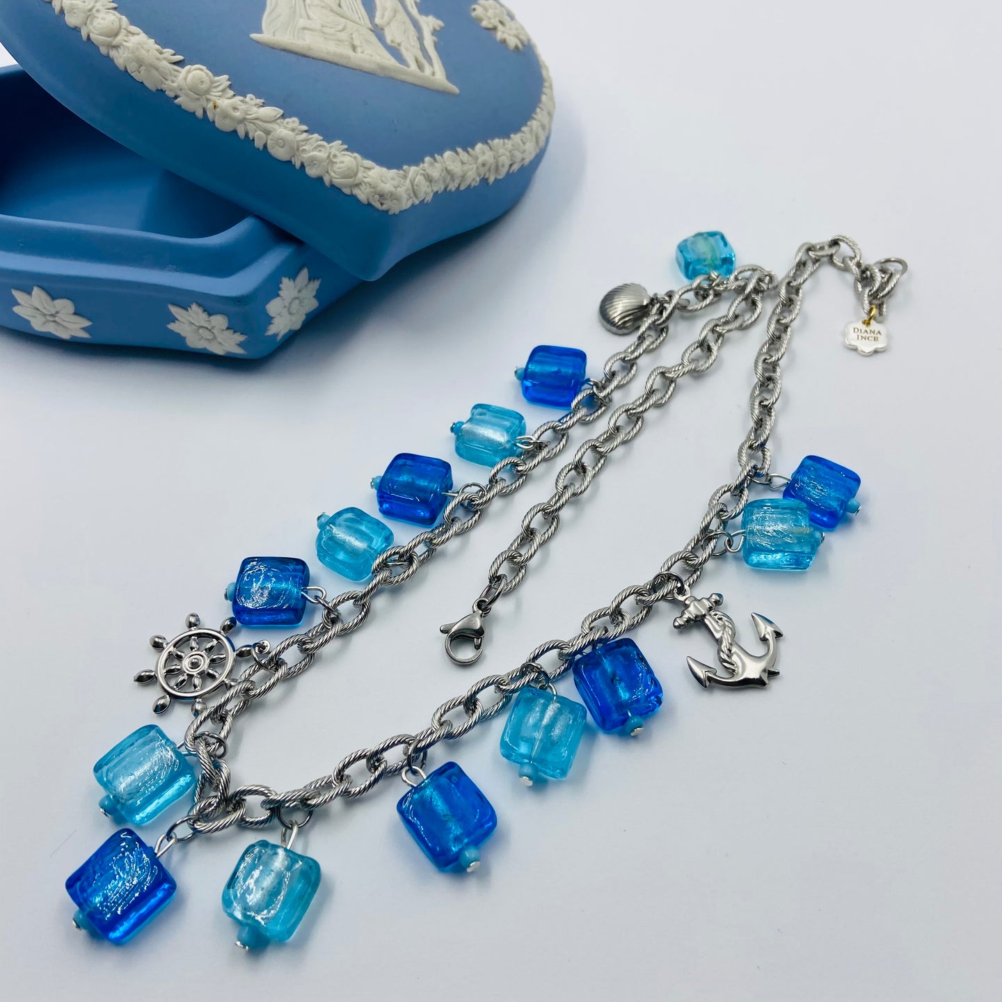 Sea World Murano Beads Necklace