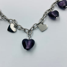 Load image into Gallery viewer, All Hearth Sangria Murano Beads Necklace
