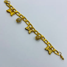 Load image into Gallery viewer, Rhine Stone Curb Chain Bracelet
