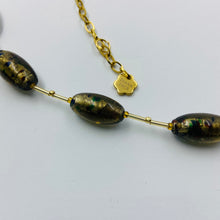 Load image into Gallery viewer, Gold Dusted Hand Made Beads Necklace
