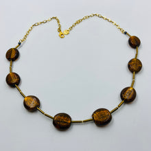 Load image into Gallery viewer, Copper Gold Colour Hand Made Beads Necklace
