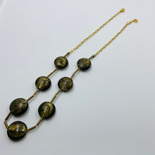 Load image into Gallery viewer, Dark Green Murano Beads Necklace
