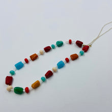 Load image into Gallery viewer, Mixed Colours Handmade Glass Beads Necklace
