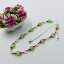 Load image into Gallery viewer, Mixed Icy Pastel Colours Beads Necklace
